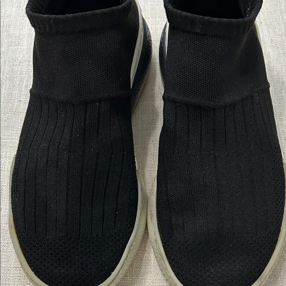 Stella McCartney Sneakers Women’s 35 Black Loop Slip On Sock Activewear - Picture 14 of 15